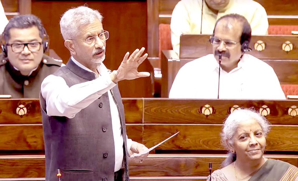 Sikh woman Harjit Kaur not handcuffed but mistreated Jaishankar